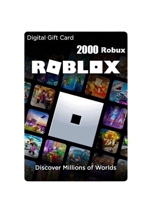 Roblox - 2000 Robux (Global) - Digital Key